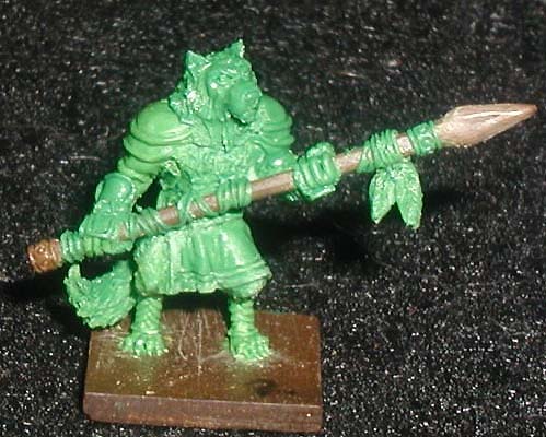 Armies of Arcana Wolfen Spearman